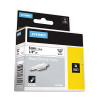 DYMO Rhino? Heat Shrink Tubes, 3/8 in x 5 ft, Yellow, Black Text, 5/PK, #18054