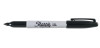 Sanford Sharpie Fine Point Permanent Marker, Black, 1 mm, 12/DZ, #30001