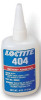 Loctite 404 Quick Set Instant Adhesive, 4 oz, Bottle, Clear, 1/BTL