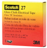 3M Scotch Glass Cloth Electrical Tapes 27, 66 ft x 3/4 in, White, 1/RL