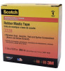 3M Scotch Rubber Mastic Tapes 2228, 2 in x 10 ft, 65 mil, Black, 1/ROL, #7000005986
