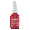 Loctite 271 Threadlockers, High Strength, 10 mL, 1 in Thread, Red, 1/BTL