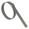 Band-It Junior Smooth I.D. Clamps, 2 1/2 in Dia, 5/8 in Wide, Stainless Steel 201, 100/BX, #JS2099