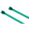 Anchor Products Metal Detectable Ties, 120 lb Tensile Strength, 15 in, Teal, 100/BG, #15120MD