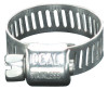 Ideal 62P Series Small Diameter Clamps, 1/8" Hose ID,  1/4-5/8" Dia, Stnls Stl 201/301, 10/BOX, #62604