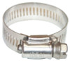 Ideal 64 Series Worm Drive Clamp, 5/8" Hose ID, 1/2"-1 1/16" Dia, Stnls Steel 201/301, 10/BOX, #6410