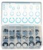 Precision Brand Metric Housing Ring Assortments, Steel, 218 per set, 1/KIT #13985