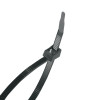 Gardner Bender Self Cutting Cable Ties, 50 lb Tensile Strength, 8?, Black, 50/Bag, 500/CA, #46308UVBSC