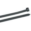 Gardner Bender Heavy-Duty Cable Ties w/DbleLock, 175 lb Tensile Strength, 18", UV Black, 50/Bag, 1/BG, #46418UVB