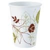 Dixie Pathways Hot Paper Cups, 12 oz, White/Green/Brown, 50/Sleeve, 1000/CA, #DXE2342PATH