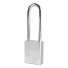 American Lock Steel Padlocks (Square Bodied), 1/4 in Diam., 3 in Long, 1/EA, #A5102