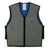 Ergodyne Chill-Its 6665 Evaporative Cooling Vests, Large, Gray, 1/EA, #12544