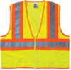 Ergodyne GloWear 8230Z Class 2 Two-Tone Vests, L/XL, Lime, 1/EA, #21325