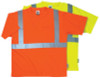 Ergodyne 8289 ECONOMY T-SHIRT LARGE LIME, 6/CA, #21504