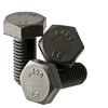 1-1/8"-7 x 2-3/4" Fully Threaded A490 Type 1 Heavy Hex Structural Bolt Coarse Plain (USA) (170/Bulk Pkg.)