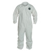 DuPont ProShield NexGen Coveralls with Elastic Wrists and Ankles, White, 4X-Large, 25/CA, #NG125SWH4X002500