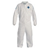 DuPont Tyvek 400D Coveralls with Elastic Wrists and Ankles, Blue/White, 3X-Large, 1/CA, #TD125SWB3X0025CM