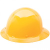 MSA Skullgard Full Brim Hard Hat, Staz-On, Yellow, 1/EA, #454666