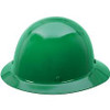 MSA Skullgard Full Brim Hard Hat Staz-On, Hat, Green, 1/EA, #454668