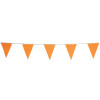 Cortina Pennants, Vinyl, 9 in x 12 in, Orange, 60 ft String, 1/EA, #340260