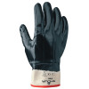 SHOWA 7166 Series Gloves, 10/X-Large, Navy, Fully Coated, Smooth Grip, 12 Pair, #716610