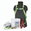 Peakworks RK6 Roofer's Fall Protection Kit, 25 ft, 2 Legs, 310 lb Capacity, 1/EA, #V8257272
