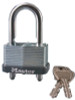 Master Lock No. 510 Warded Adjustable Shackle Padlocks, 9/32 in Diam., 5/8 in L X 13/16 in W, 4/BX, #510D
