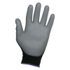 Kimberly-Clark Professional G40 Polyurethane Coated Gloves, Nylon, Size 8, Black/Gray, 12/BG, #38727