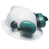 MSA Sound Control SH Earmuffs, 25 dB NRR, Green, Helmet, 1/EA, #10034487