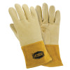 West Chester IronCat MIG/TIG Welding Gloves, Goatskin Leather, X-Large, Pearl, 72/CA, #6142XL