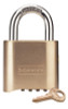 Master Lock No. 176 & 177 Resettable Combination Locks, 5/16 in Diam., 7/8 in L X 1 in W, 6/BOX, #176