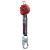 Capital Safety Rebel Self Retracting Lifelines, 6 ft, Anchorage, Swivel Snaps, 310 lb, 1 Leg, 1/EA, #3100400