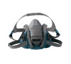 3M Rugged Comfort Quic-Latch Half-Facepiece Reusable Respirators, Small, 1/EA, #7000128237