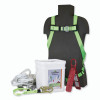 Peakworks RK6 Roofer's Fall Protection Kit, 50 ft, 2 Legs, 310 lb Capacity, 1/EA, #V8257275