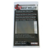 Best Welds Glass Filter Plate, Shade 6, 4 1/2 x 5 1/4 in, Green, 1/EA, #9321076