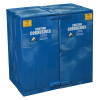 Eagle Mfg Modular Quik-Assembly Poly Cabinet, HDPE, 24 Gallon, Blue, 1/EA, #M24CRA