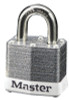 Master Lock Steel Body Safety Padlocks, 9/32 in Diam., 3/4 in L X 5/8 in W, White, 6/BOX, #3WHT