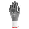 SHOWA Nitrile, Cut Resistant Gloves, Size L, A3 ANSI/ISEA Cut Level, Black, 12 Pair, #577L08