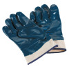 Ansell Hycron Nitrile Coated Gloves, 10, Blue, Extra Rough Finish, Fully Coated, 12 Pair, #103478