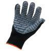 Ergodyne ProFlex 9000 Lightweight Anti-Vibration Gloves, Gray/Dark Gray, X-Large, 6/CA, #16455