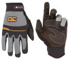CLC Custom Leather Craft Tradesman Gloves, Black, Large, 2/PK, #145L