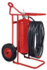 Kidde Wheeled Fire Extinguisher Units, Class A, B and C Fires, 125 lb Cap. Wt., 1/EA, #466507