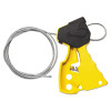 Brady Cable Lockout Devices, Yellow, 1/EA, #45192