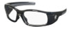 MCR Safety Swagger Safety Glasses, Clear Lens, Duramass Hard Coat, Black Frame, 1/PR, #SR110