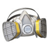 3M 5000 Series Half Facepiece Respirators, Small, Organic Vapors/Acid Gases, 1/EA, #7000126025