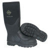 Honeywell Chore Classic Work Boots with Steel Toe, Size 10, 16 in H, Black, 1/PR
