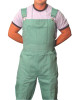 Best Welds Flame Retardant Overalls, Green, Medium, 1/EA, #CA135M