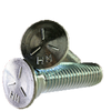 3/8"-16 x 1-1/2" Grade 5 Plow Bolts No.3 Head, Full Thread, Zinc (100/Pkg.)