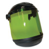 Sellstrom Arc Flash Faceshield, Universal, Hard Hat Mount, Black/Lt Green, 1/EA, #S31201
