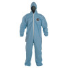 DuPont ProShield 6 SFR Coveralls with Attached Hood, Blue, X-Large, 25/CA, #TM127SBUXL002500